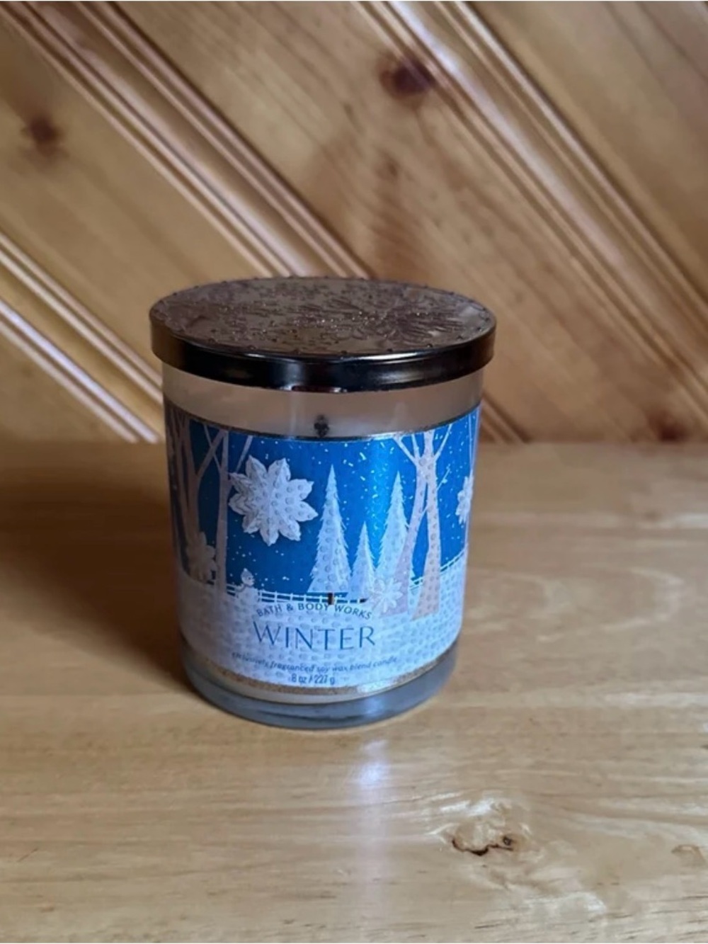 Bath & Body Works Winter Single Wick Candle